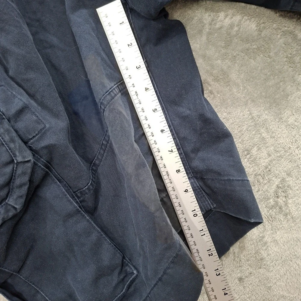 Vtg. Polo Ralph Lauren 90's Cargo Shorts sz 36 Heavy Cotton Navy classic‎ chinos